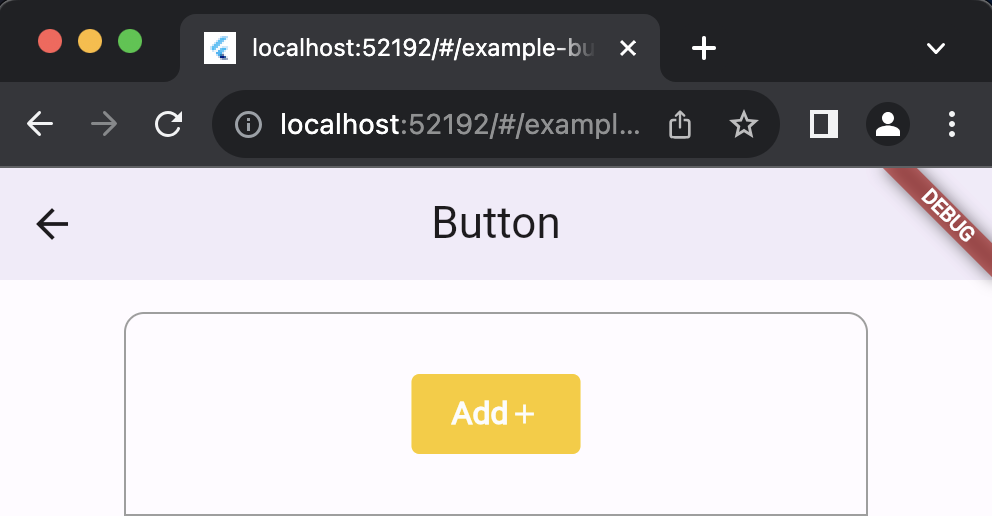 web yellow button example